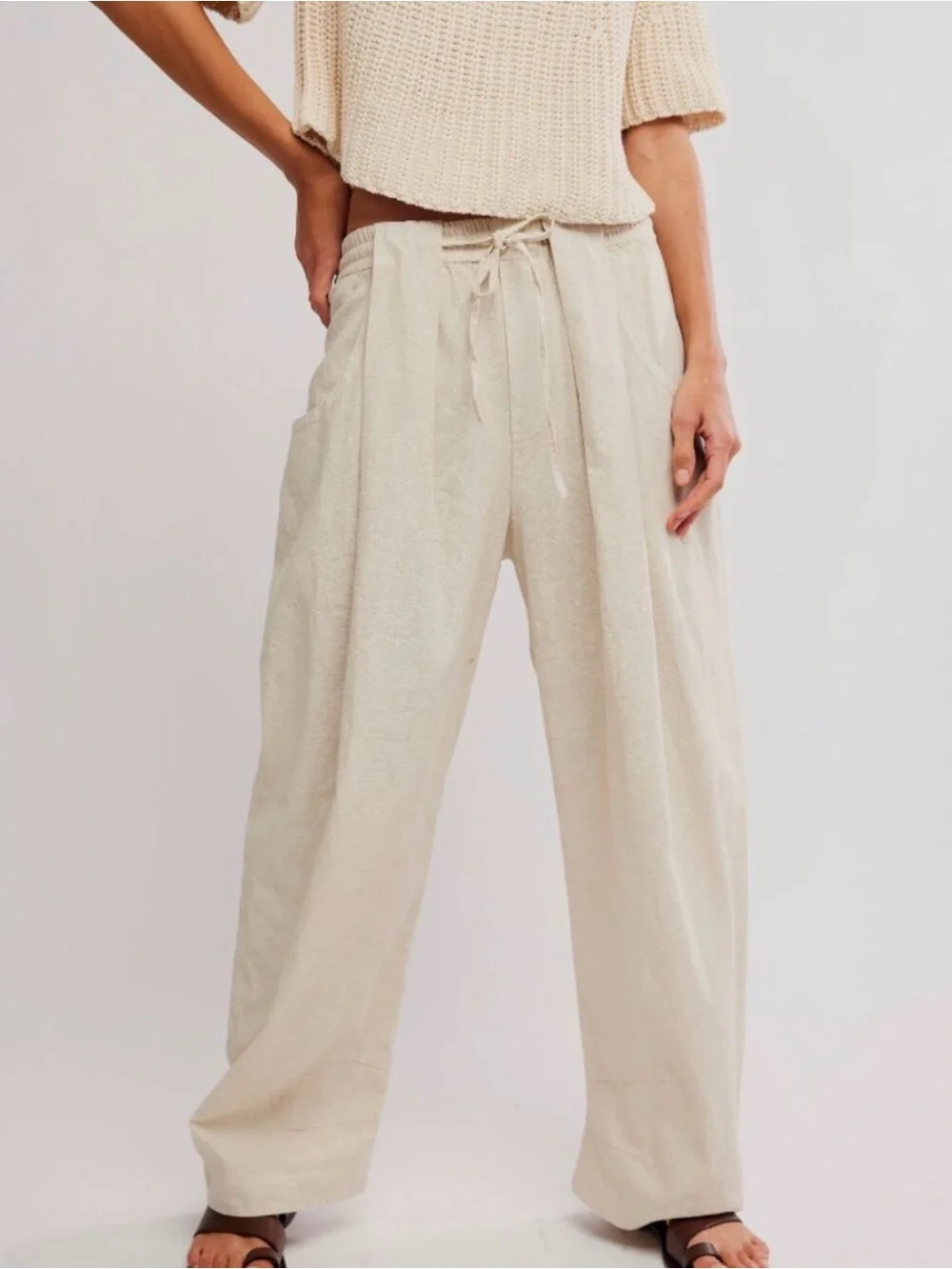 Free People - Chambers Laidback Pull on Pants NWT